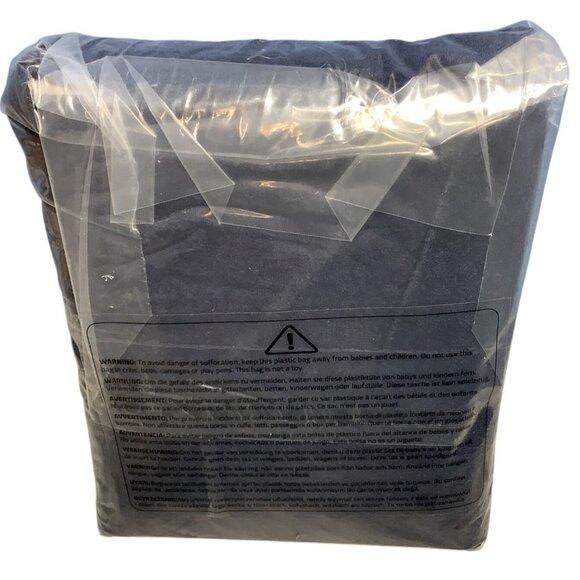 Twin Mattress Cover Premium Viscose Bamboo Protector Waterproof Navy - Picture 3 of 3